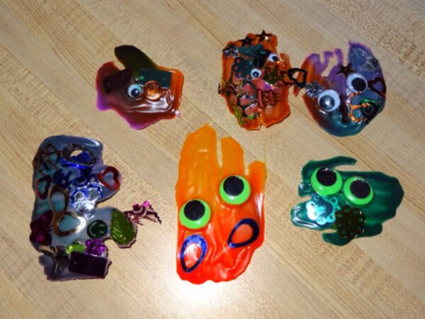 Crazy Monster Crafts For Kids Glue Monsters