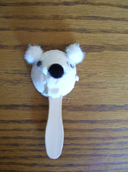 Joyful Polar Bear Egg Cartoon Craft For Kids