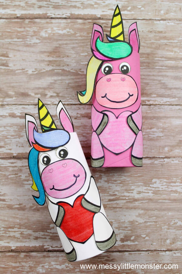 Unicorn Cardboard Craft For Preschoolers